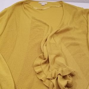 EST. 1946 Mustard Cardigan Sweater M